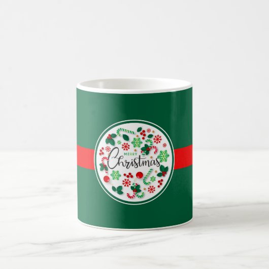 Mug Chemise de Noël Red Green Joyer (Centre)