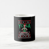 Mug Chemise de Noël Yoga (Centre)
