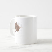 Mug Chemise de nuit officielle de l'éleveur de vaches (Devant gauche)