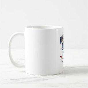 Mug Chemise de pêche à la basse vintage accro à la lib