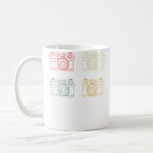 Mug Chemise de photographe rétro vintage photographie