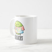 Mug Chemise de pois drôle Veggie Pea TShirt Pun (Devant gauche)