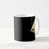 Mug Chemise de poisson tambour rouge queue de poisson (Devant droit)