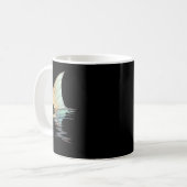 Mug Chemise de poisson tambour rouge queue de poisson (Devant gauche)