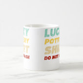 Mug Chemise de poterie chanceuse Ne pas laver Poterie (Centre)