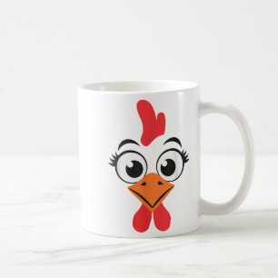 Mug Chemise de poulet Adulte Enfants Hommes Femmes Pou