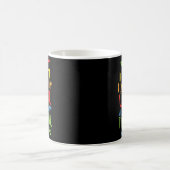 Mug Chemise de professeur de sensibilisation à l'autis (Centre)