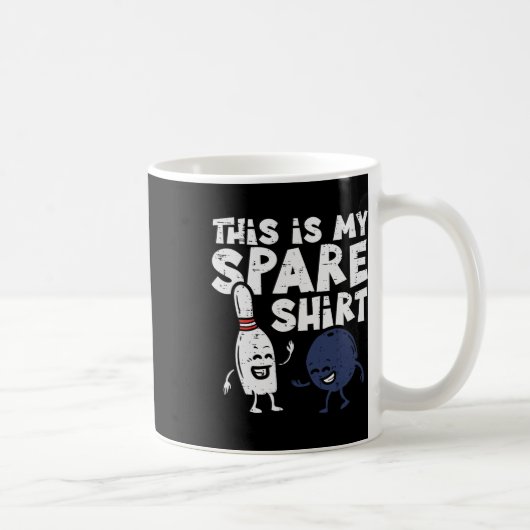 Mug Chemise De Rechange De Bowling Funny Bowler Femmes (Droite)