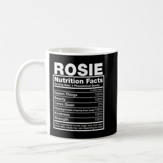 Mug Chemise de Rosie Nutrition  (Gauche)