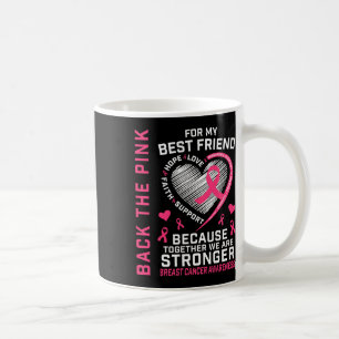 Mug Chemise de sensibilisation au cancer du sein rose