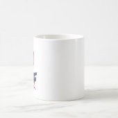 Mug Chemise de style de vie de baseball Gant de baseba (Centre)