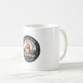 Mug Chemise de tendance de café Jésus Matcha Graphique (Devant droit)