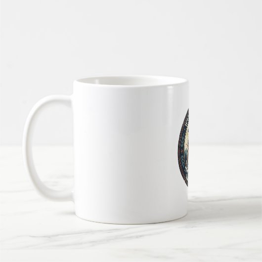 Mug Chemise de tendance de café Jésus Matcha Graphique (Gauche)