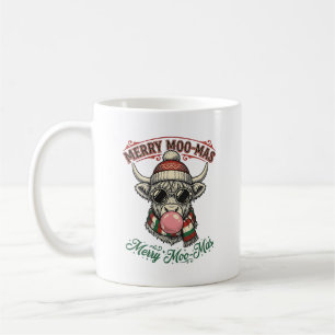 Mug Chemise de vache de Noël Chute de haute terre de v