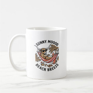 Mug Chemise de vache de plage Art animalier de ferme d