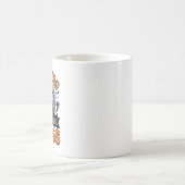 Mug Chemise de vampire Halloween vintage montrant mes  (Centre)