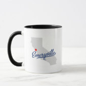 Mug Chemise d'Emeryville la Californie CA (Gauche)