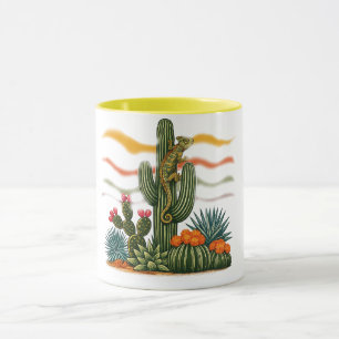 Mug Chemise Désert Cactus, Tee Désert Cactus Sud-Ouest
