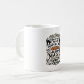 Mug Chemise d'Halloween d'Assistant d'Enseignant avec (Devant gauche)