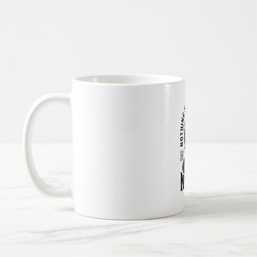 Mug Chemise d'infirmière Halloween Graphique de crâne (Gauche)