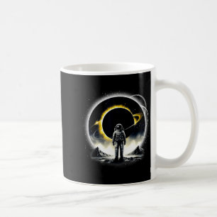 Mug Chemise drôle Astronaute Espace Éclipse Planète Sc