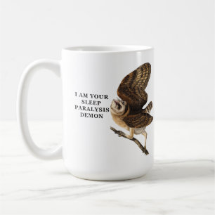 Mug Chemise drôle de chouette effraie
