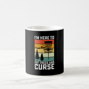 Mug Chemise drôle de golf à disque Heurte les arbres e