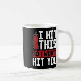 Mug Chemise drôle de kickboxing I Arts martiaux Punchi