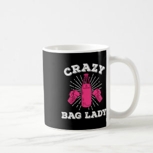 Mug Chemise drôle de kickboxing pour femme Crazy G Lad