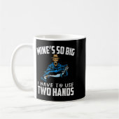 Mug Chemise drôle de pêche Citations de sarcasme Blagu (Gauche)