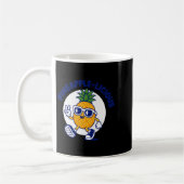 Mug Chemise drôle de pineapple mignonne fruit tropical (Gauche)