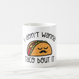 Mug Chemise drôle de taco, Chemise de taco, Cadeau pou
