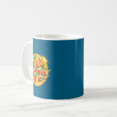 Mug Chemise drôle Éclipse solaire Pizzality Éclipse Pi (Devant gauche)