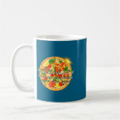 Mug Chemise drôle Éclipse solaire Pizzality Éclipse Pi (Gauche)
