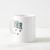Mug Chemise du père noir (Devant gauche)