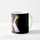 Mug Chemise du roi d'Egypte, Mo Salah T-Shirt (Devant droit)