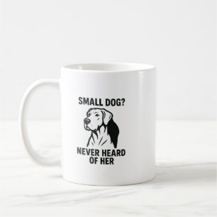 Mug Chemise Grand Danois – “Petit Chien ? Jamais Enten