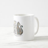 Mug Chemise Graphique de Style de Gravure pour Amoureu (Devant droit)