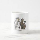 Mug Chemise Graphique de Style de Gravure pour Amoureu (Centre)