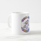 Mug Chemise graphique Licorne Brille Comme une Licorne (Devant gauche)