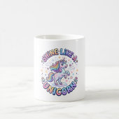 Mug Chemise graphique Licorne Brille Comme une Licorne (Centre)