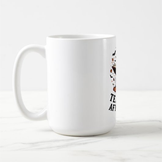 Mug Chemise Halloween Vampire Enseignant (Gauche)