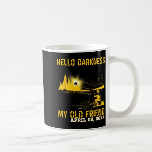 Mug Chemise Hello Darkness Vieil Ami Solaire (Droite)