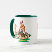 Mug Chemise iCamp Camping (Devant gauche)