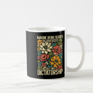 Mug Chemise Imaginez En peur Diversité Égalité Inclusi