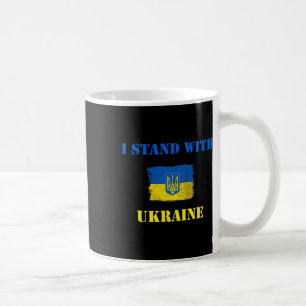 Mug Chemise Je Suis Avec L'Ukraine Drapeau Ukrainien S