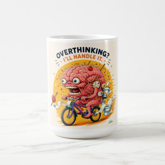 Mug Chemise J'encaisserai la suranalyse (Centre)