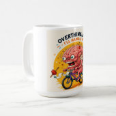 Mug Chemise J'encaisserai la suranalyse (Devant gauche)