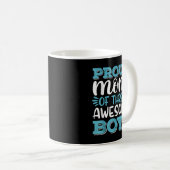 Mug Chemise Maman Garçon Pour Femmes, Maman Fière De 3 (Devant droit)