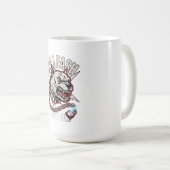 Mug Chemise manches longues Pitbull sans laisse (Devant droit)